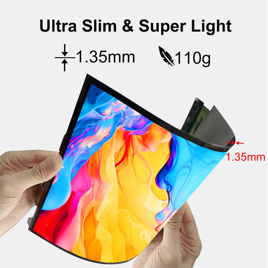 Wisecoco 13,3 Zoll OLED AMOLED Touch Flexibler Monitor Bildschirm mit 2K 2048x1536 Auflösung und Controller Board - Bild 2