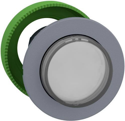 Schneider Electric ZB5FWCUST02 Leuchtdrucktaster-Frontelement aus Kunststoff in Grau - Bild 1