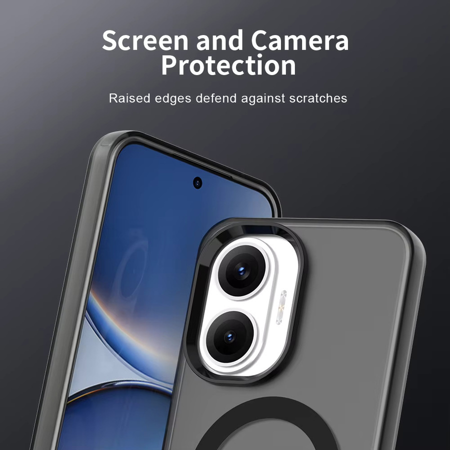 Magnetische transparente Schutzhülle für Xiaomi Poco F7, Poco F7 Pro und Poco F7 Ultra in Candy-Farben - Bild 4