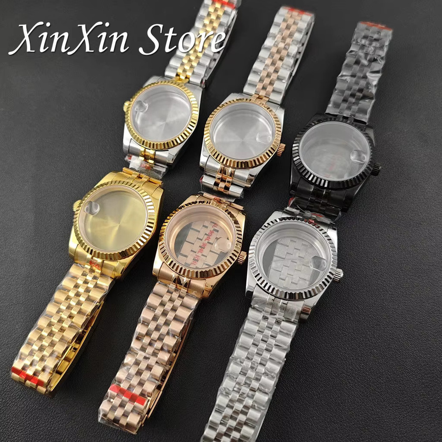 XINGHAN Armbanduhr Edelstahl, Silber, Kristall, Klassisch - Bild 2