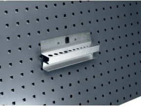Bott Bohrerhalter für Lochplatten, 13-fach, Silber, Breite: 22,5 cm - Bild 1