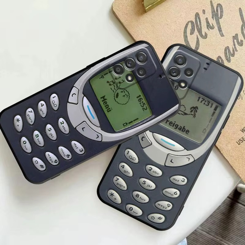 Magnetische Handyhülle im Radio Band Kassette Design für Samsung Galaxy A52 A53 A12 A13 A54 A32 A51 A71 A23 A33 A21s A13 5G A22 A50 - Bild 2