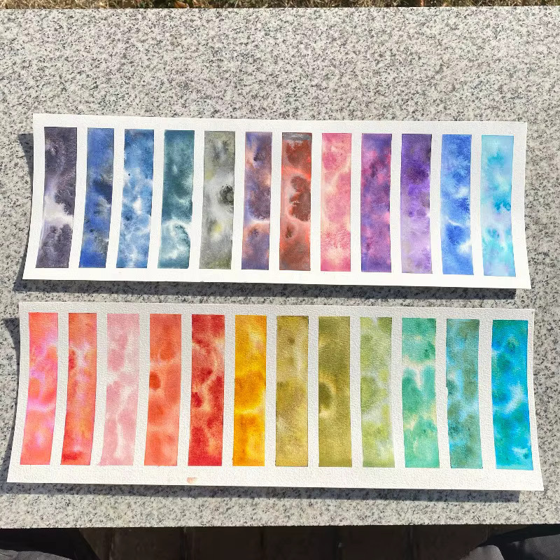 Holbein Layered Color Künstler-Aquarellpigment Multicolour für Profis und Anfänger - Bild 2
