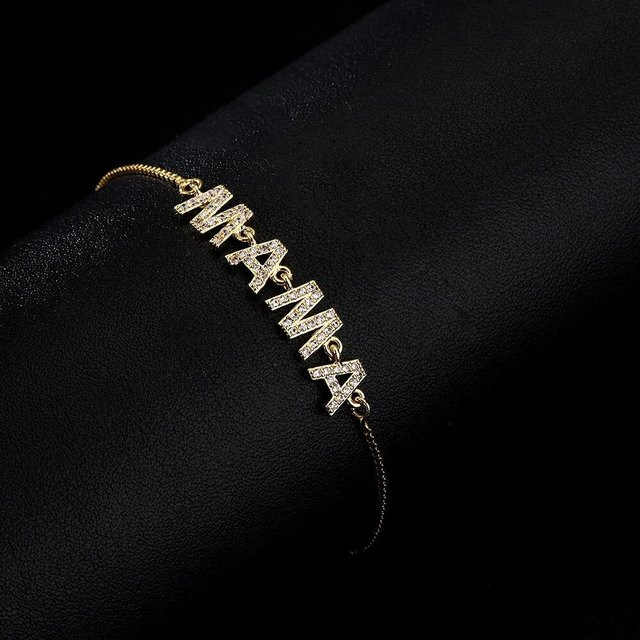 Lucky Star Jewelry Armband, Kupfer, Gold, Zirkonia, Kristall, Damen - Bild 1