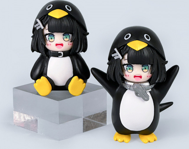 Bandai Gugu Ga Mo Di Kleiner Pinguin, Einzelfigur, Kunststoff - Bild 1
