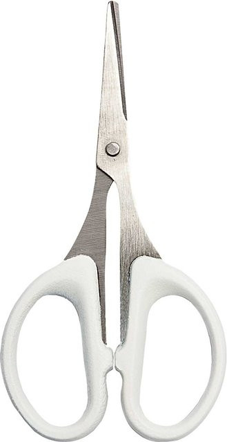 Rico Design Präzisionsschere klein in Weiß, Länge: 10 cm - Bild 1