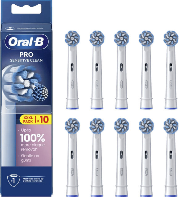 Oral-B Pro Sensitive Clean Weiß, 10 Stück - Bild 1