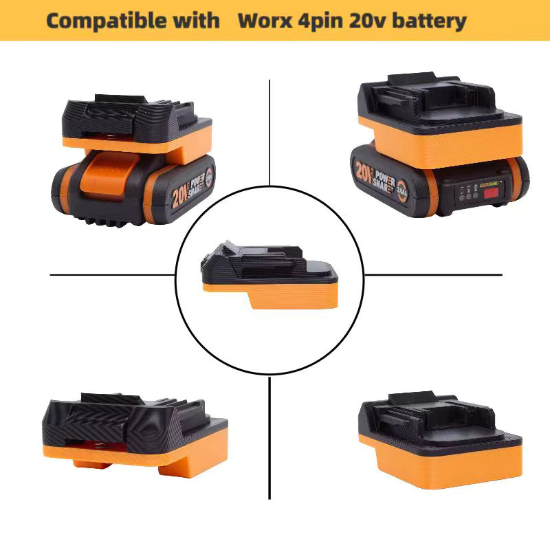 Worx zu Makita Akku Adapter für Worx 20V 4PIN Li-Ionen-Akkus und Makita 18V Werkzeuge - Bild 4