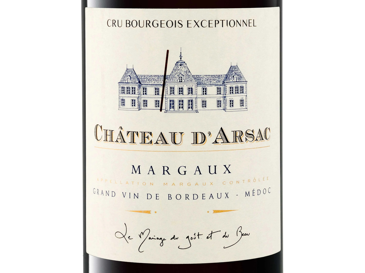 Château d'Arsac Margaux Cru Bourgeois Exceptionnel AOC Rotwein trocken 2021 0,75 l - Bild 2