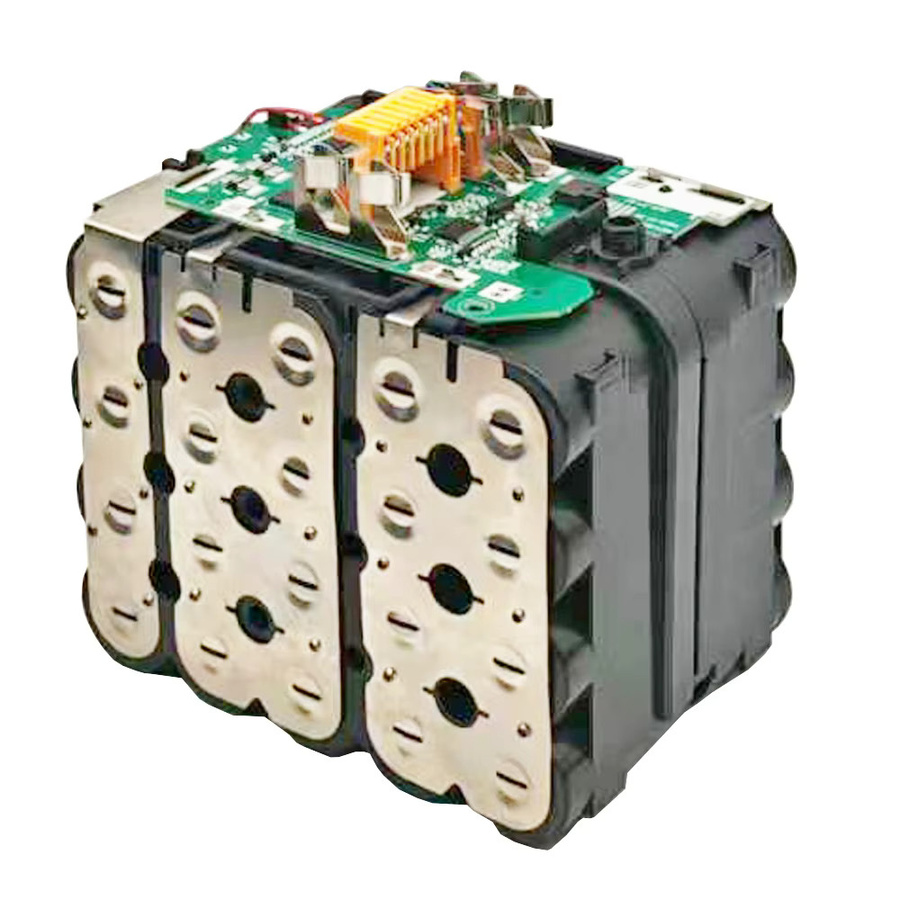 Dawupine Gehäuse für Makita 18V Lithium-Ionen-Akku mit BMS-Lade-Schutzplatine und PCB-Box, Schwarz - Bild 1