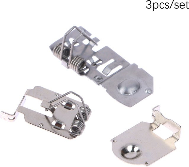 KOQZM Batteriehalter für Wii Remote, Joypad und Nunchuk in Silber - Bild 1