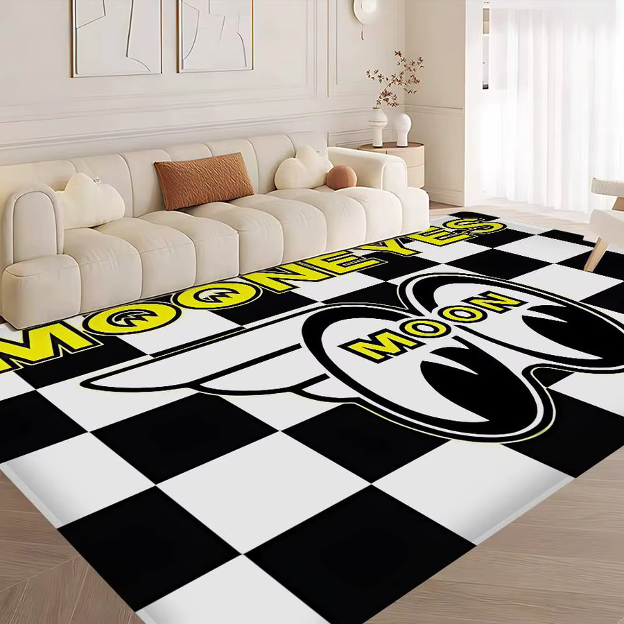 Mooneyes Fußmatte mit Streifen-Design in Multicolour, rutschfest und wasserabsorbierend, B/T: 60 x 40 cm - Bild 6