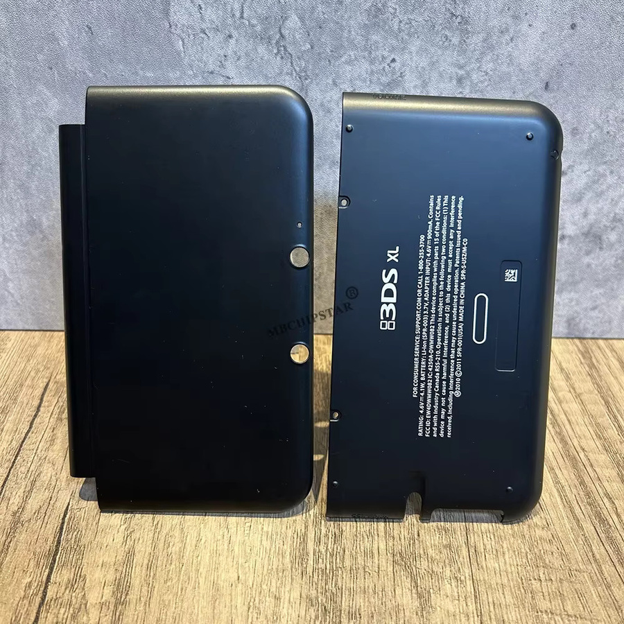 Nintendo Gehäusehülle für 3DS XL LL in Gold bestehend aus oberer und unterer Abdeckung sowie Frontplatten - Bild 2