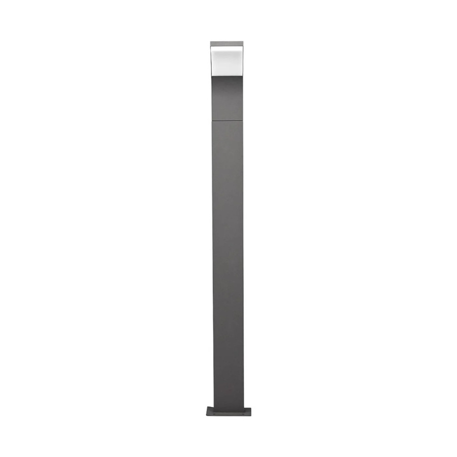 Lucande LED Außenleuchte Timm Pollerleuchte aus Aluminium in Schwarz, IP54 modern - Bild 2