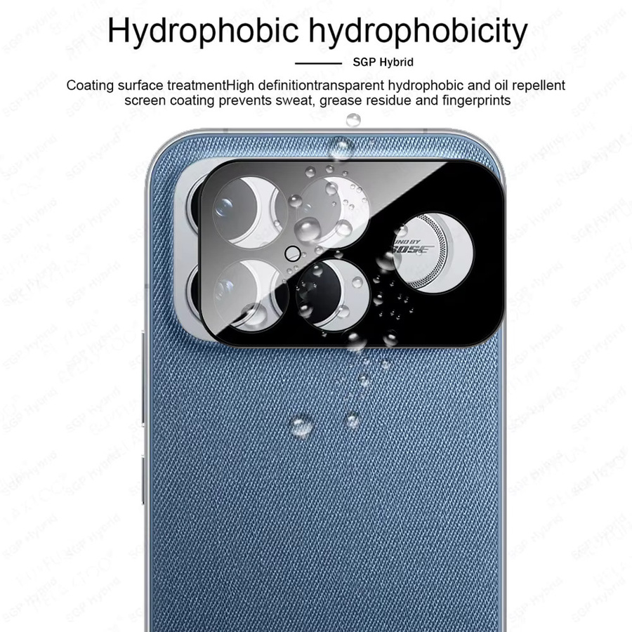 Xiaomi POCO F8 Ultra und POCO F8 Pro 5G 3D gebogener Kameraschutz aus Glas, transparent - Bild 4