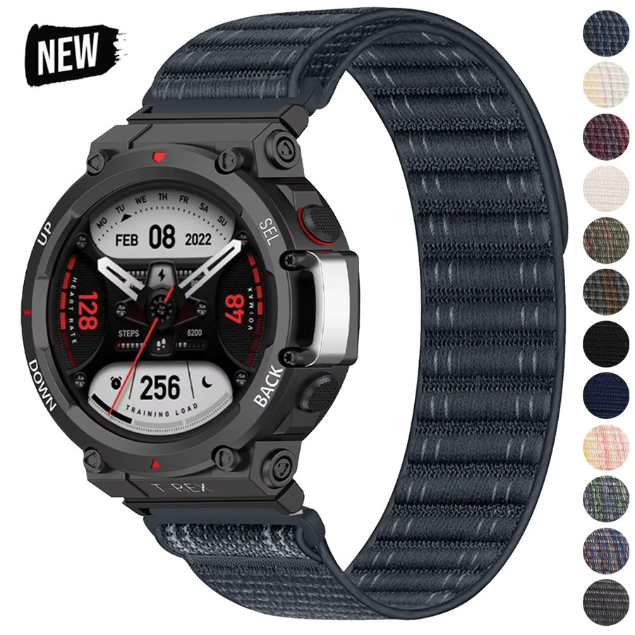 FancyWrist Uhrenarmband Nylon, Schwarz, Unisex - Bild 6