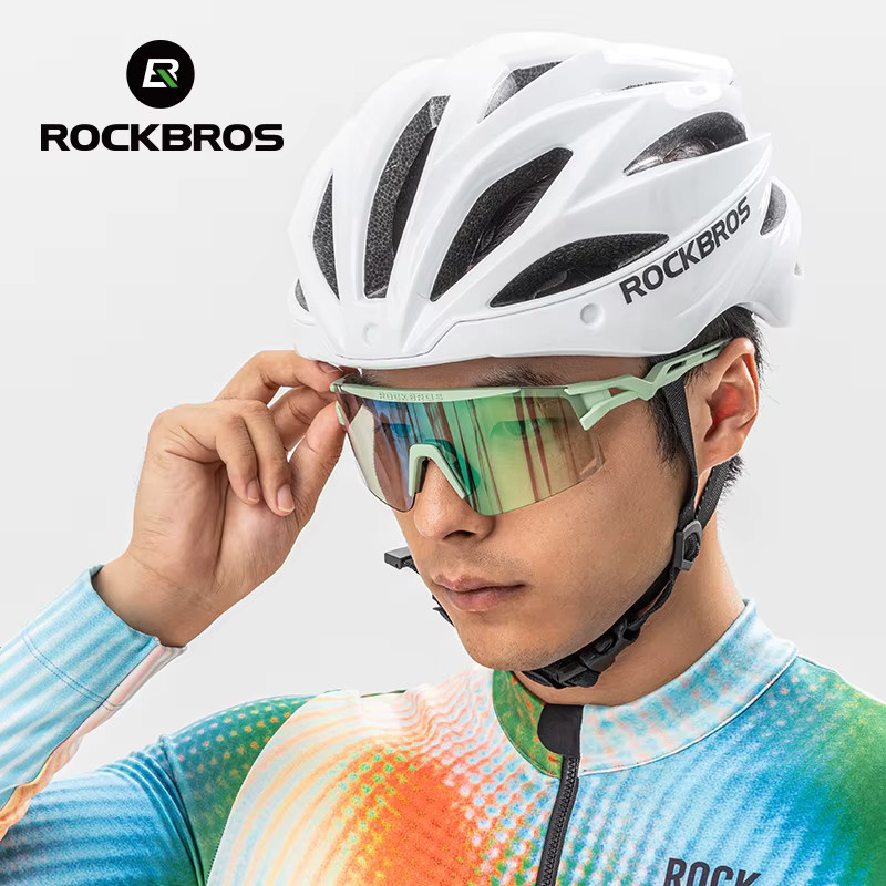 ROCKBROS Sportsonnenbrille, Photochrome, Anti-Fog, Kunststoff - Bild 3