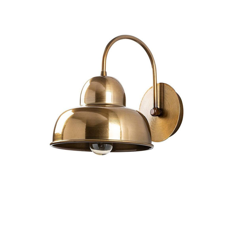 Opviq Wandleuchte Berceste in Gold aus Metall mit E27 Fassung, B/H/T: 27 x 24 x 27 cm - Bild 4