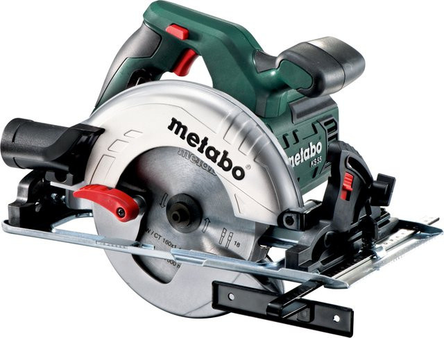 Metabo Handkreissäge KS 55 in Grün mit 1200 W Leistung und 160 mm Sägedurchmesser - Bild 1