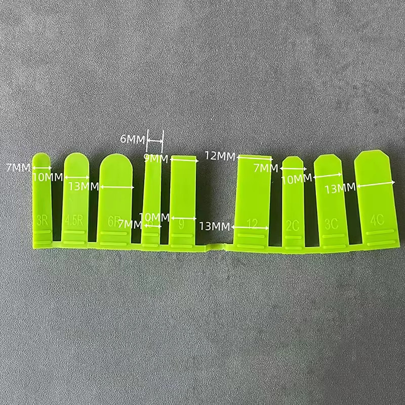 DUTRIEUX Werkzeug-Set für Dichtstoffe mit Winkel-Schaber und Spreizer in Grün aus Kunststoff für Fenster, Fliesen und Sanitärbereiche - Bild 2