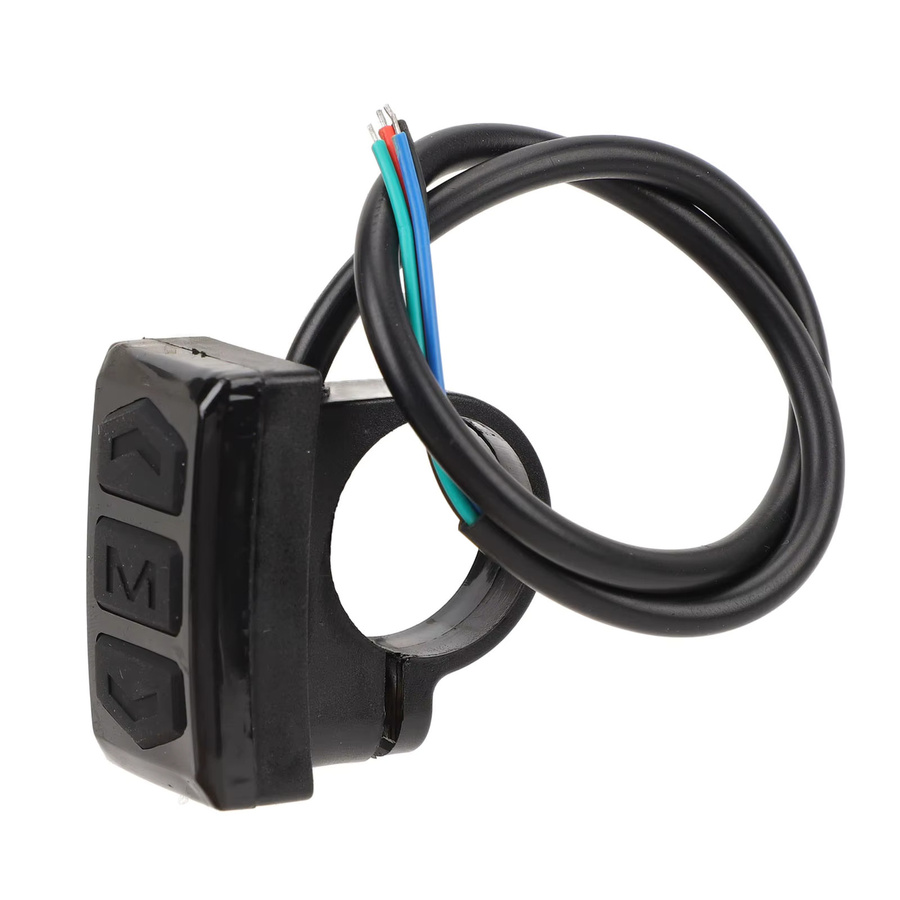 Hilitand Elektrisches Fahrrad-Display in Schwarz mit rutschfester Lenkersteuerungstaste und empfindlicher Reaktion - Bild 2