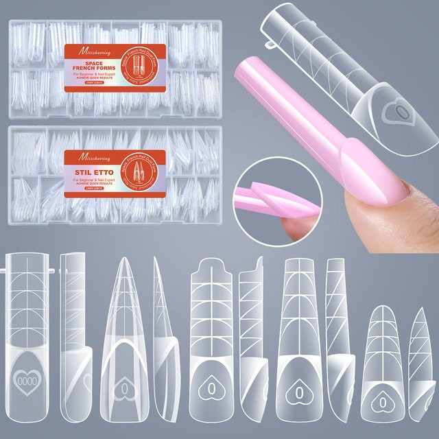 Misscheering Nagel-Dualformen, 150 Stück, Glänzend, 02 - Bild 1