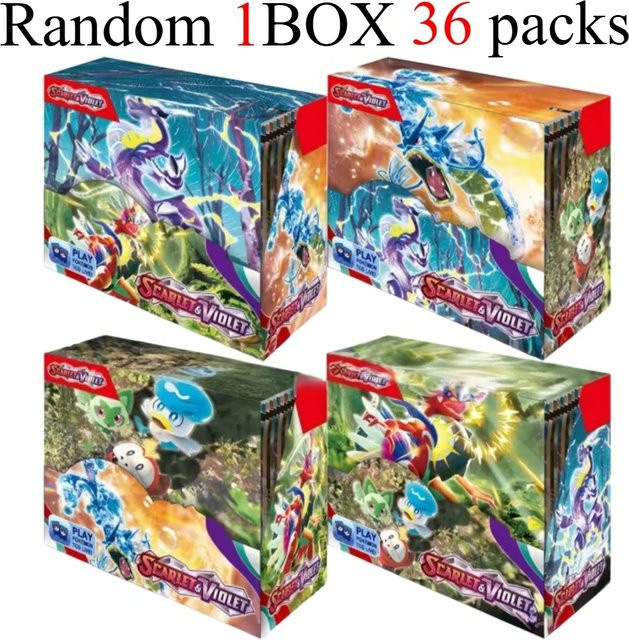 Pokémon TCG: Scarlet & Violet Etsncelles Evoving Skies 151 Battle Flames Booster Box, 36er Packungen - Bild 1