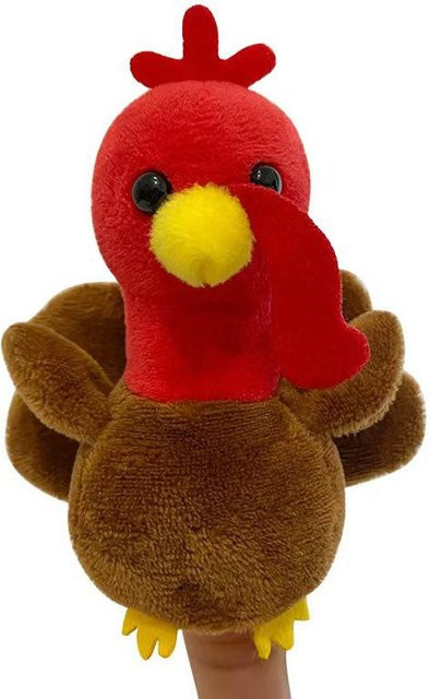 Yiran toy Cartoon Tier Plüsch Fingerpuppe, Insekt Zootier, 9cm - Bild 1