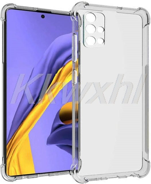 Original Samsung Galaxy A71 A51 5G Schutzhülle aus weichem TPU in Transparent - Bild 1