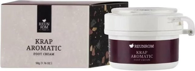 Reunrom Krap Aromatische Fußcreme mit Aloe Vera, 50 g - Bild 1
