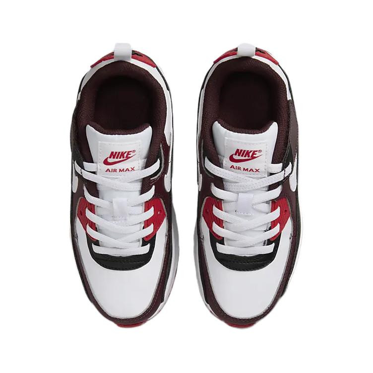 Nike Air Max 90 EasyOn, Burgundy Crush, Schwarz, University Red, Weiß, PS, 26 - Bild 3