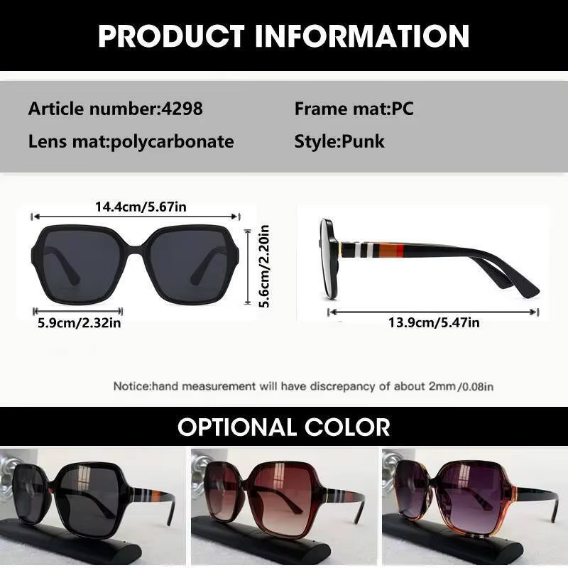 OCYCO Sonnenbrille, quadratisch, Vollrand, Unisex - Bild 2