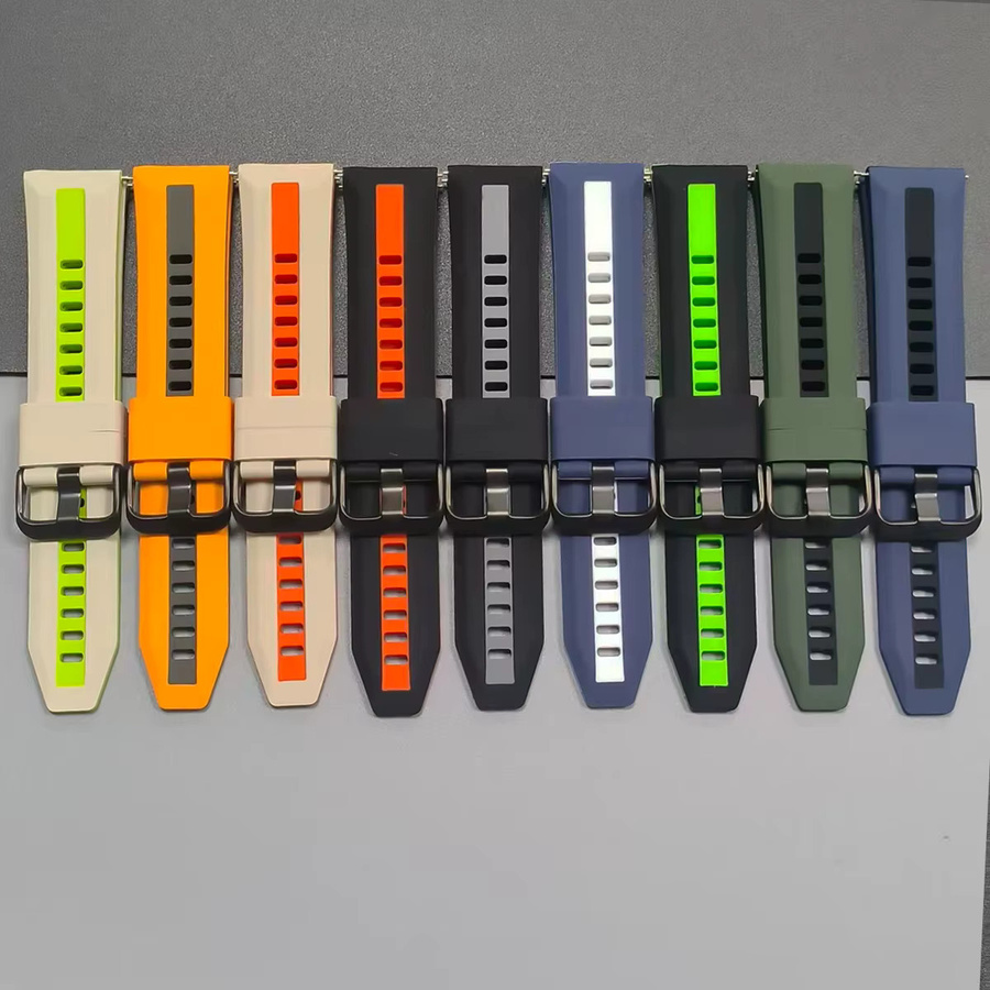 Uhrenarmband Silikon, 22 mm, Unisex - Bild 1