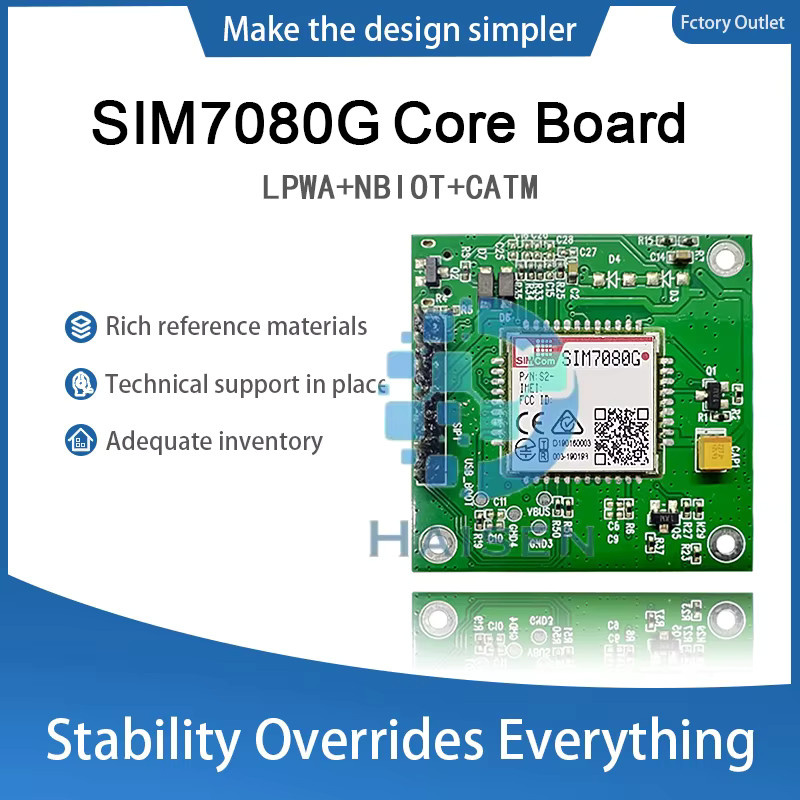 SIMCOM SIM7080G Kernplatine LPWA+NB-IoT+CAT-M Entwicklungsmodul Modem in Grün - Bild 3