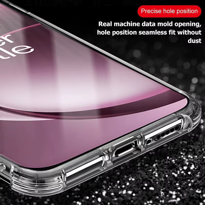 Transparente TPU-Softcover Schutzhülle für OnePlus 15 5G mit vergilbungssicherem Design und stoßfesten Airbags - Bild 2