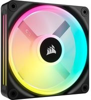 Corsair iCUE LINK QX120 RGB Gehäuselüfter mit Temperatursensor, 120 mm, Schwarz/Multicolor - Bild 2