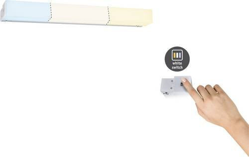 Paulmann HomeSpa Luno 78948 LED-Spiegelleuchte in Weiß für dein Badezimmer - Bild 1