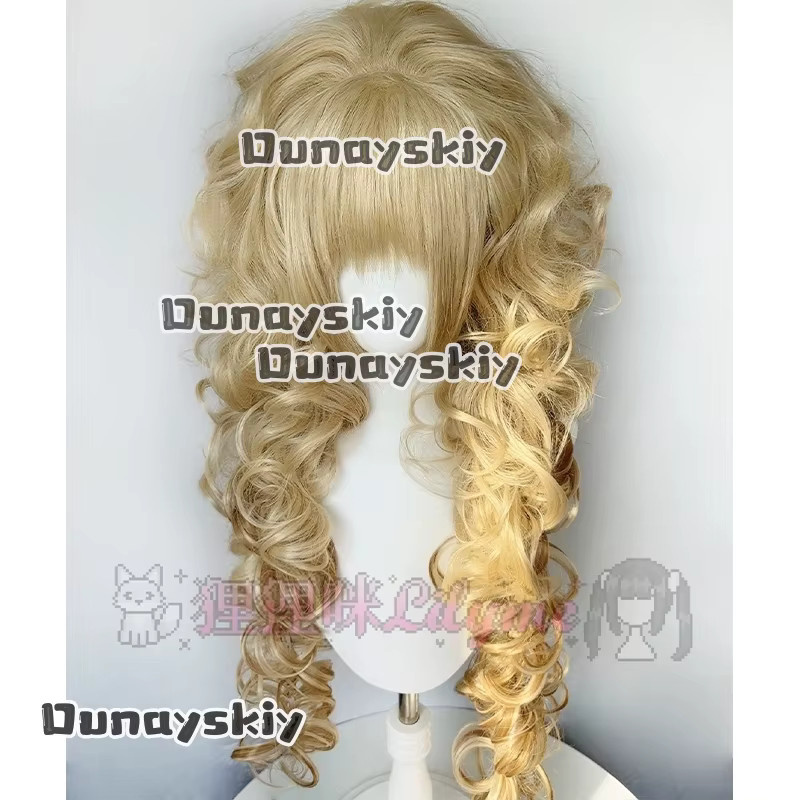 aBc01Cosplay Messiah Complex Gyaru Vollkopf-Perücke, 70 cm, Lockig - Bild 2