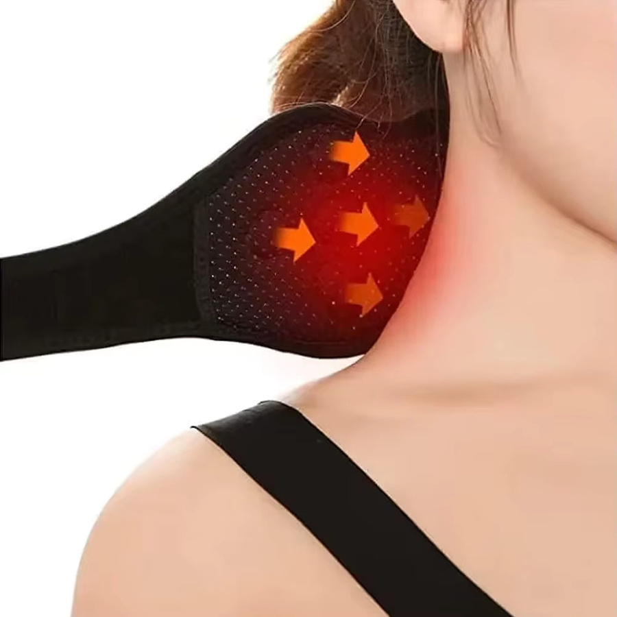 Nackenmassagegerät, selbsterhitzender Nackengürtel, Unisex - Bild 2