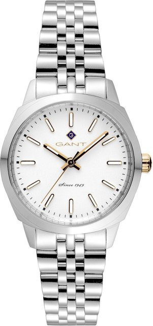 Gant Damenuhr Lauderdale, Quarz, Edelstahl, 32 mm, Silber, 5 ATM - Bild 1