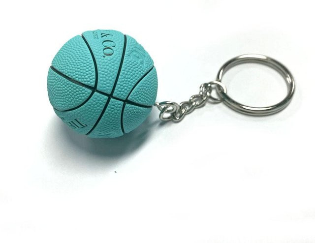Bai Fen Bai Toys Basketball-Modell Schlüsselanhänger blau - Bild 1
