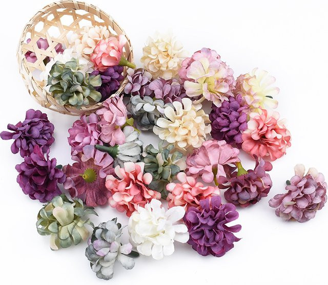 30 Stück künstliche Nelken aus Seide von TTCY in Multicolor für Hochzeit, Weihnachten und Garten-Dekoration - Bild 1