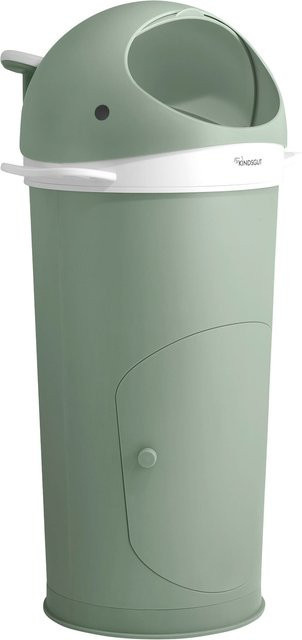 Kindsgut Windeleimer Wal in Grün mit Cassette Twist und rutschfestem Stand - Bild 1