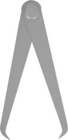 KS Tools Präzisions-Lochzirkel-Innentaster, grau, 400 mm - Bild 1