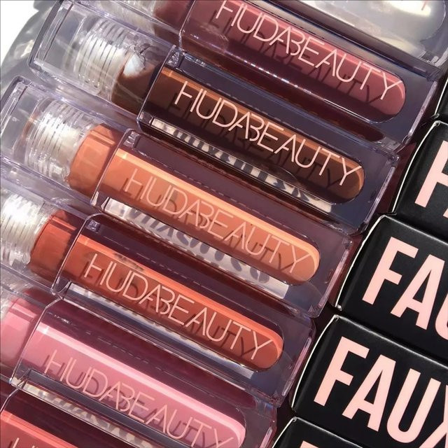Huda Beauty Faux Filler Lipgloss, Lippenöl, Kristallklar - Bild 1