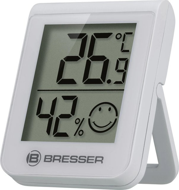 BRESSER HumiTemp Thermo- und Hygrometer in Weiß - Bild 1