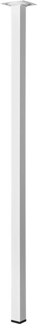 Hettich Tischbein Weiß H x B x T: 70 x 2,5 x 2,5 cm - Bild 1