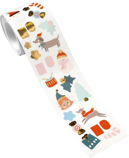 Stickerrolle Winterzeit - Bild 1