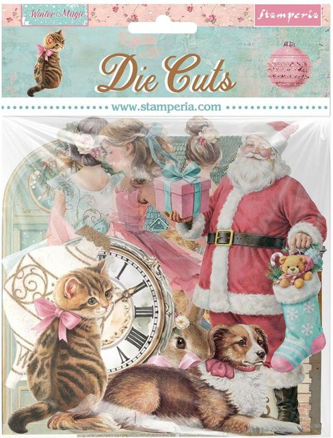 Stamperia Stanzmotive Winter Magic in Multicolor für Papier - Bild 1
