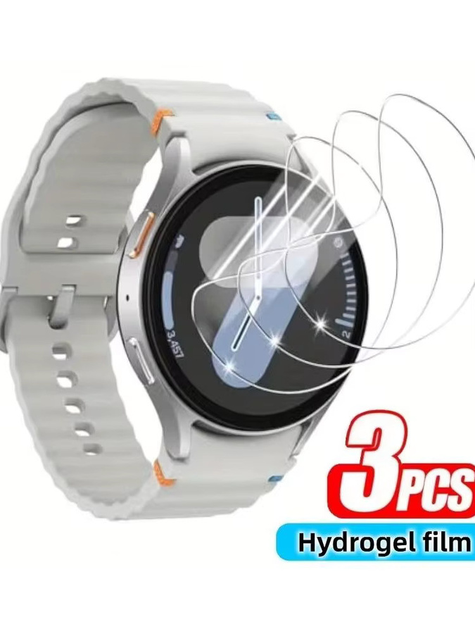 Samsung Displayschutzfolie Hydrogel, 3 Stück, Galaxy Watch 6 Classic, 40 mm-47 mm - Bild 5